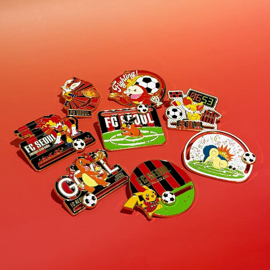 FC Seoul x Pokemon 徽章(隨機)