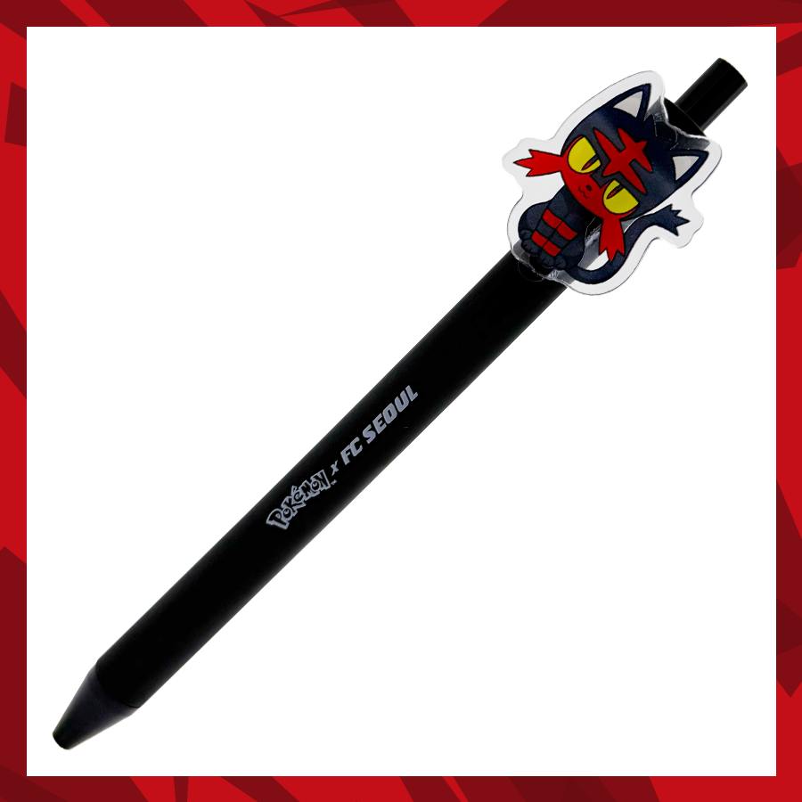 FC Seoul x Pokemon 火斑喵原子筆