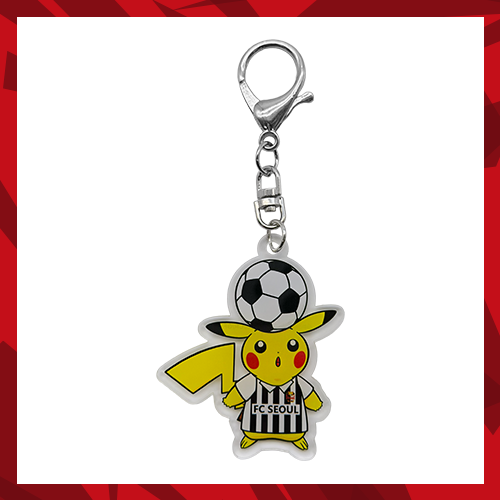 FC Seoul x Pokemon 客場比卡超鎖匙扣 (ver.2)