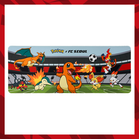 FC Seoul x Pokemon 火系滑鼠墊