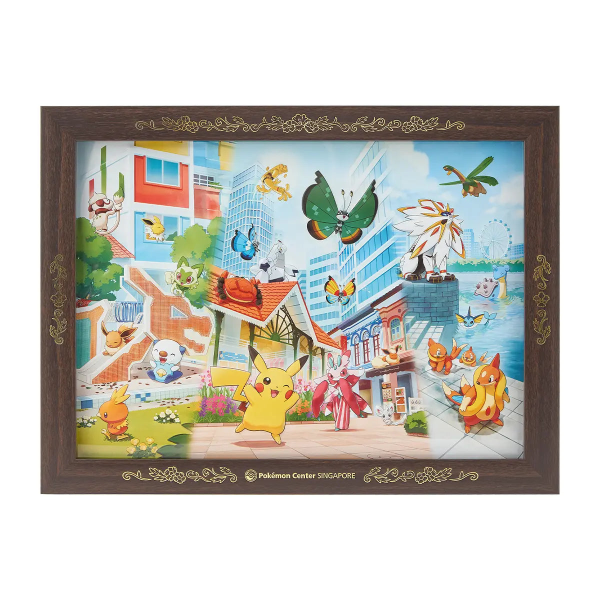 新加坡Pokemon Center - 金屬藝術畫