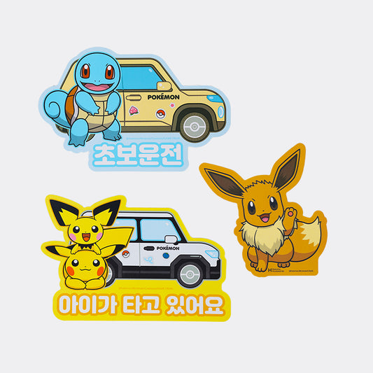 現代汽車 x Pokemon 車用磁貼