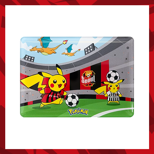 FC Seoul x Pokemon 比卡超磁石貼