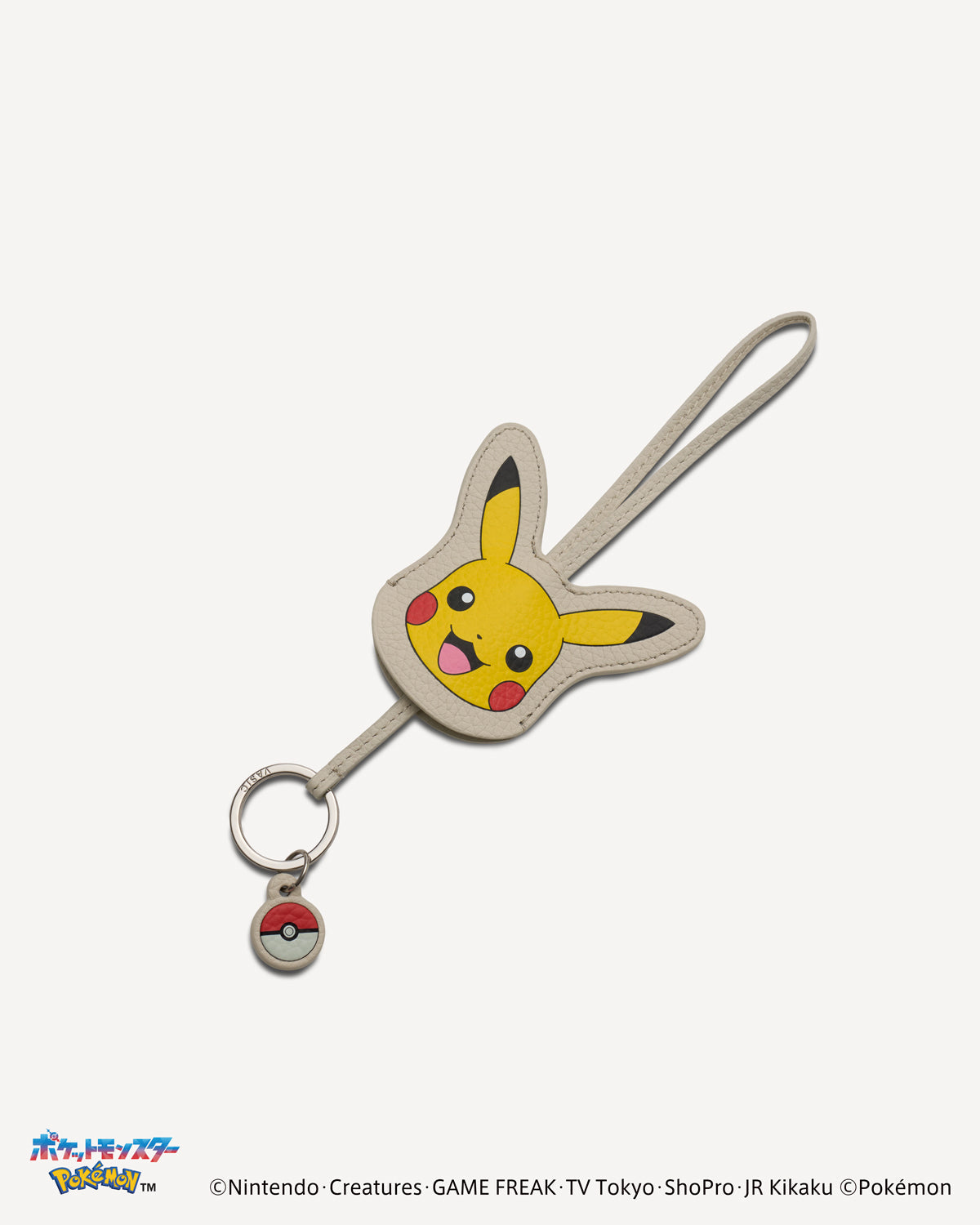 VASIC x Pokemon - 比卡超掛飾 (灰色)
