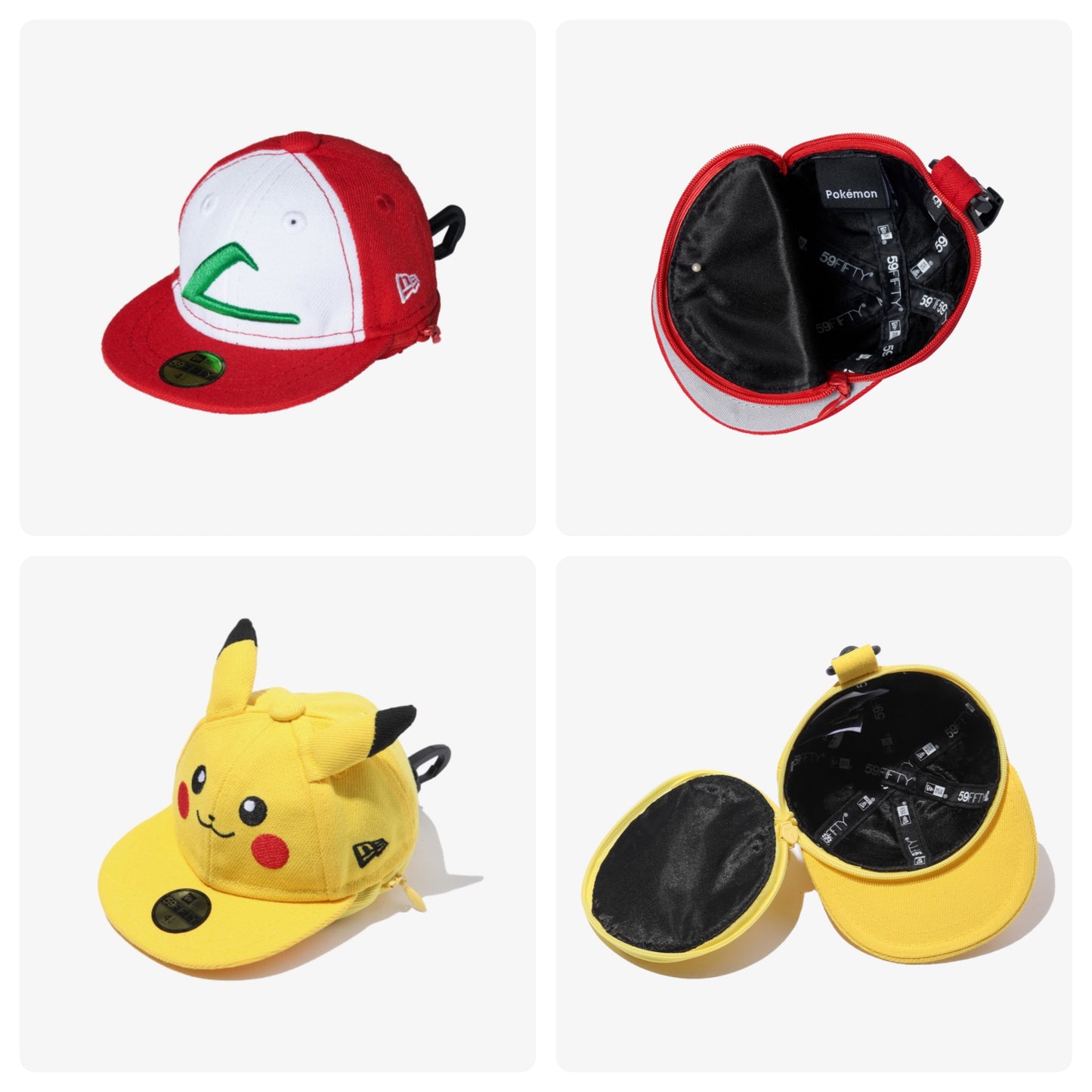 New Era x Pokémon 比卡超 Pouch吊飾